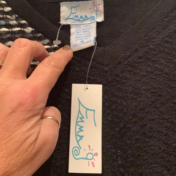 Emma G black knit dress - Picture 3 of 4